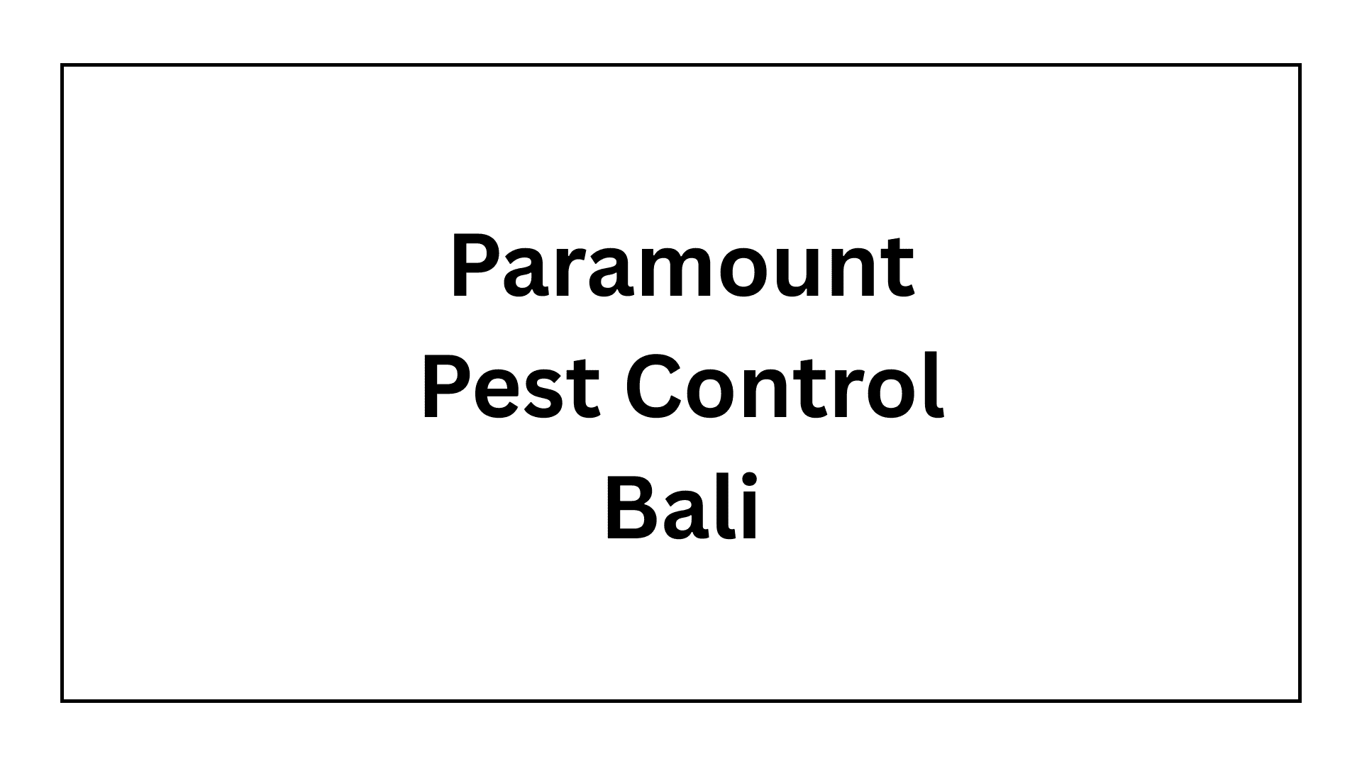 The 5 Bali Pest Control Pros Who Get the Job Done [2026]