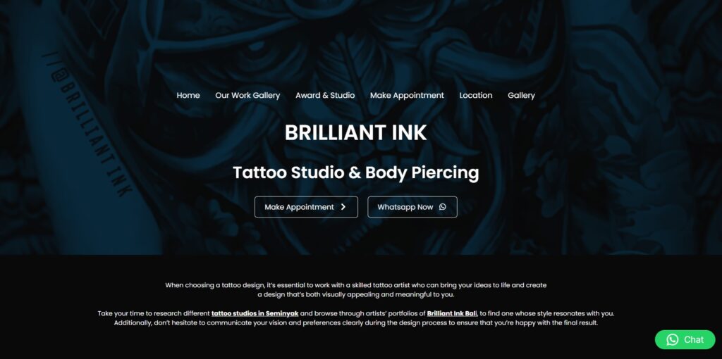 brilliant ink