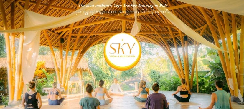 sky yoga banner