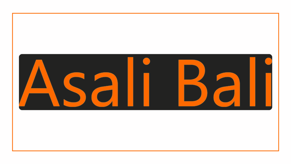 asali-bali